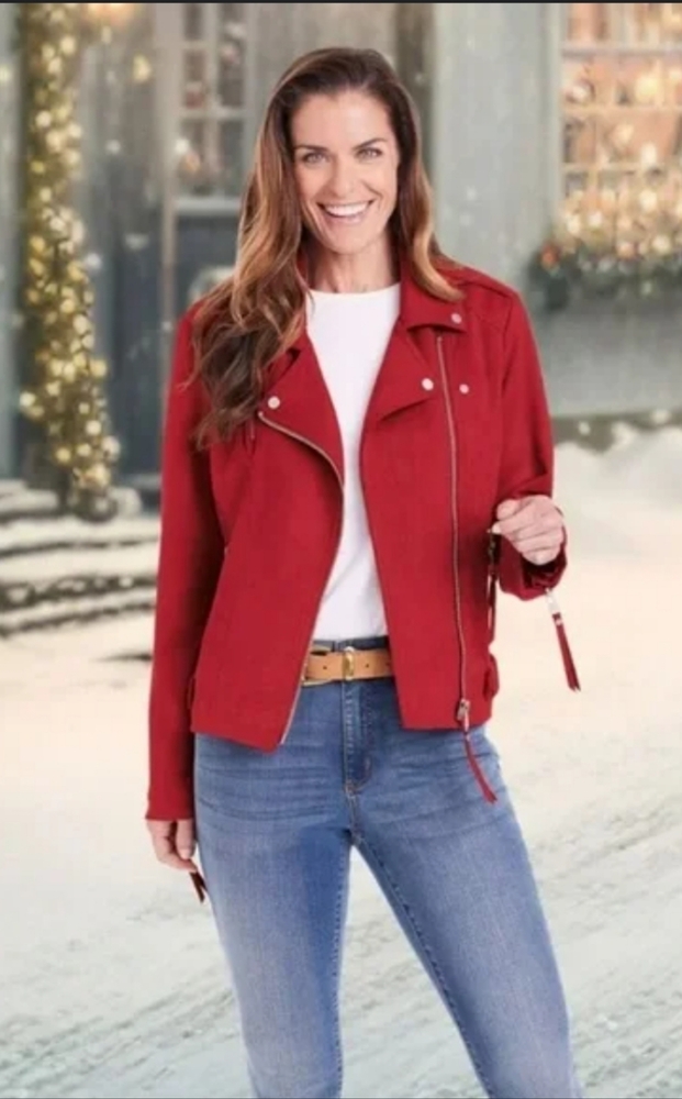 Philosophy faux suede jacket